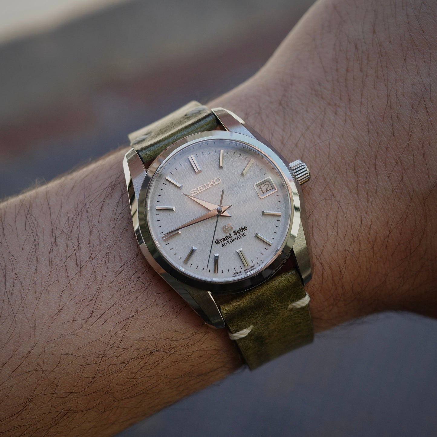 Stainless Steel Grand Seiko SBGR087 Watch