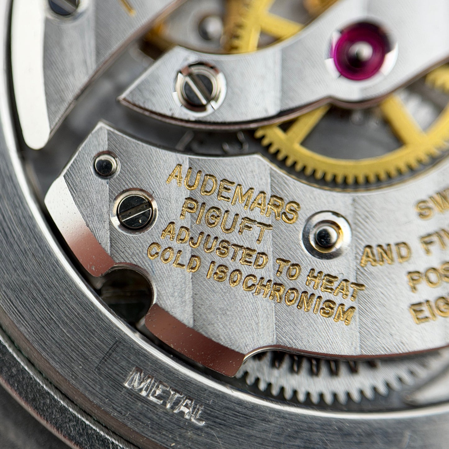 Audemars Piguet Dress Watch "Misspelled Movement" (18K White Gold)