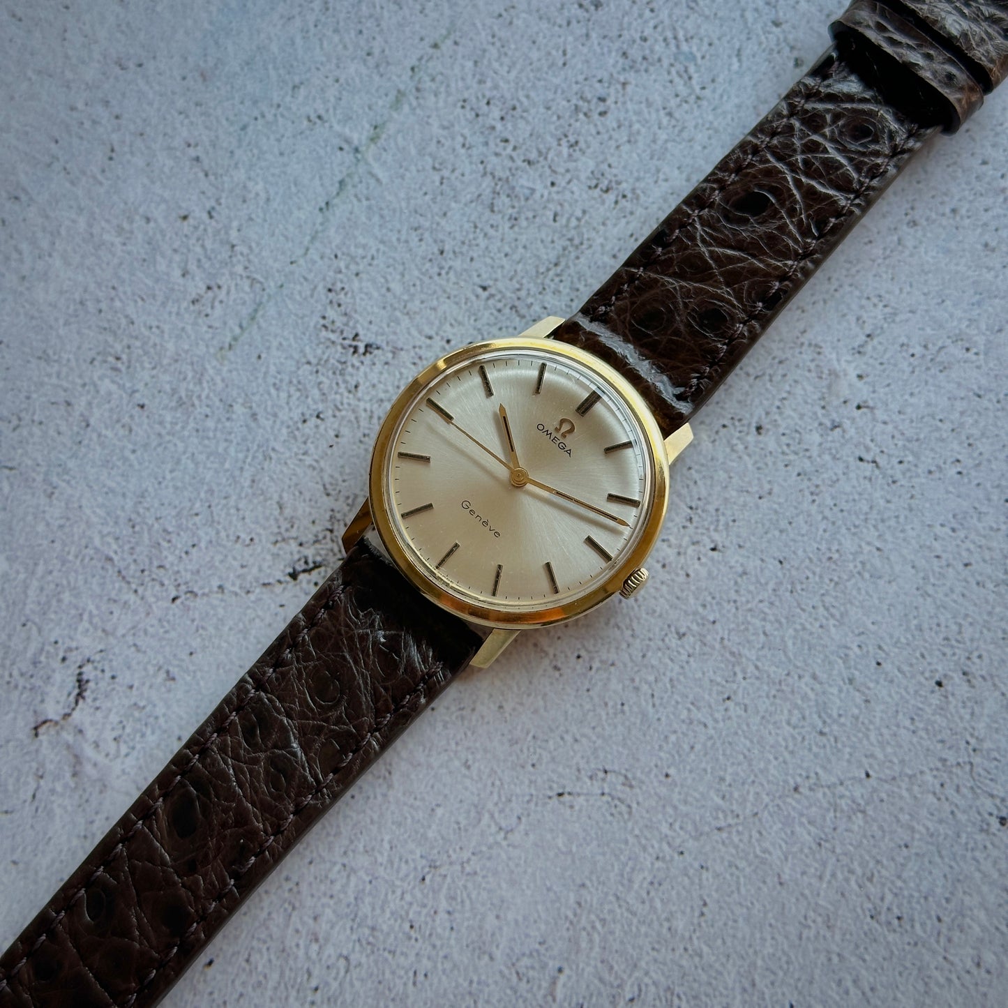 Omega Genève "Billerud Bab" Watch (14K Yellow Gold)