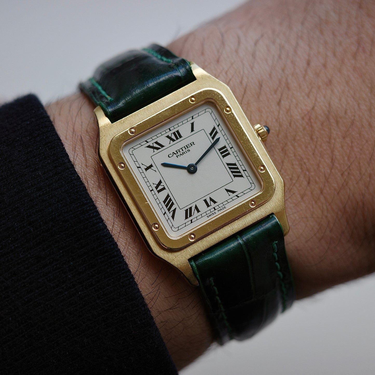 18K Cartier Santos Dumont Watch