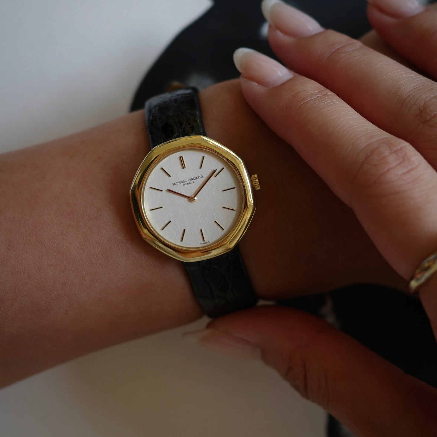 18K Vacheron Constantin Octagonal Ladies Watch