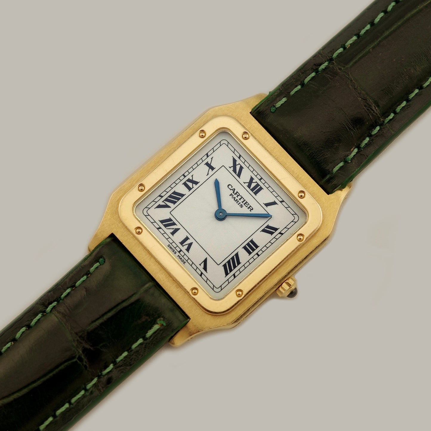 18K Cartier Santos Dumont Watch