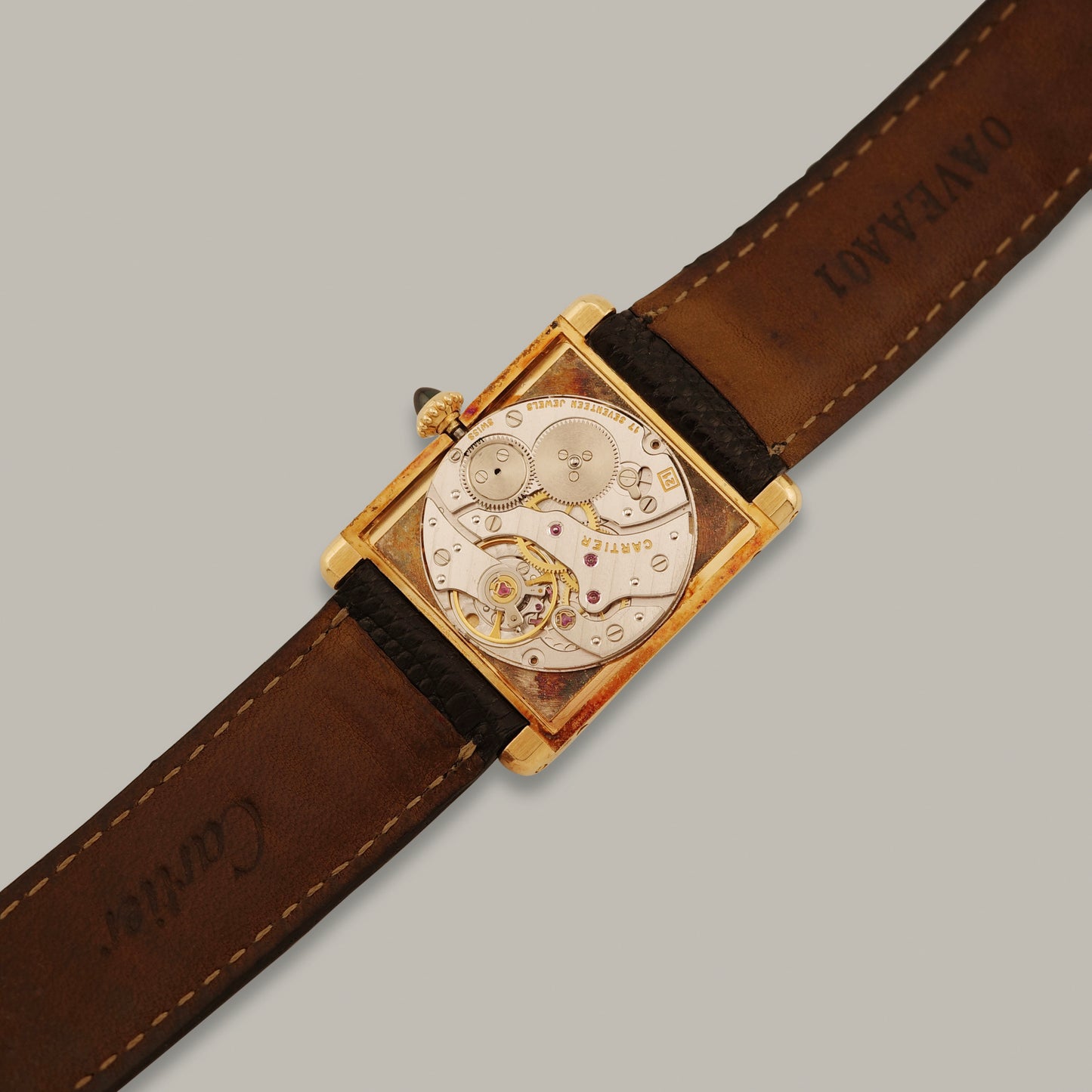 18K Cartier Tank Louis Extra-Plate Watch