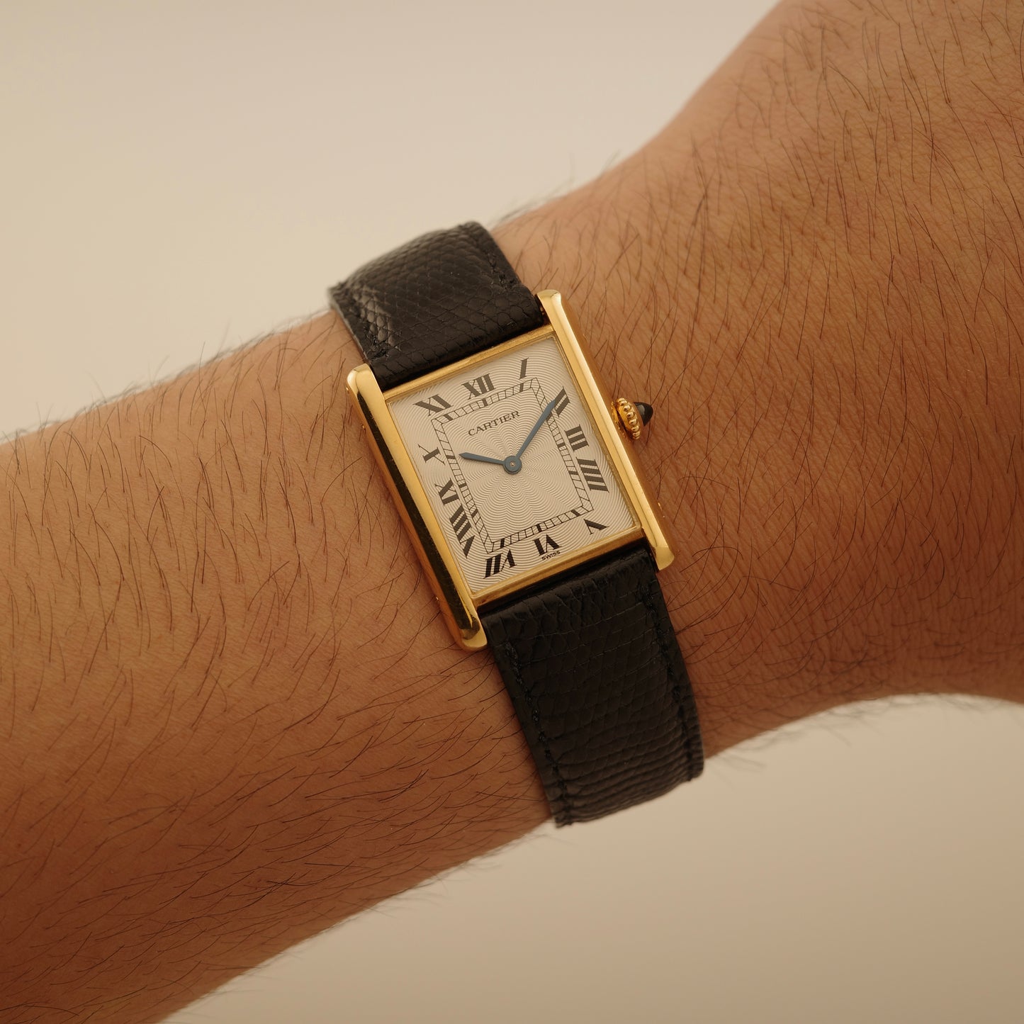 18K Cartier Tank Louis Extra-Plate Watch
