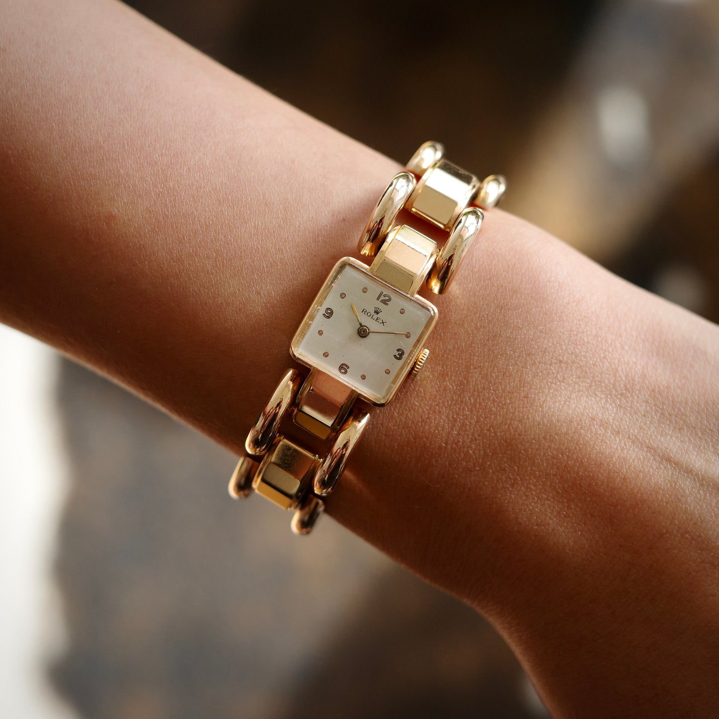 18K Rolex Ladies Cocktail Watch