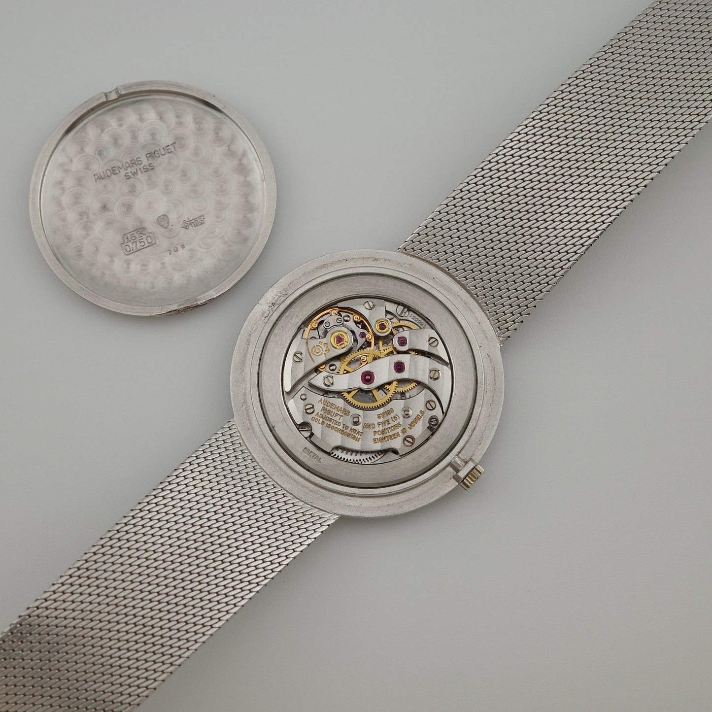 Audemars Piguet Dress Watch "Misspelled Movement" (18K White Gold)