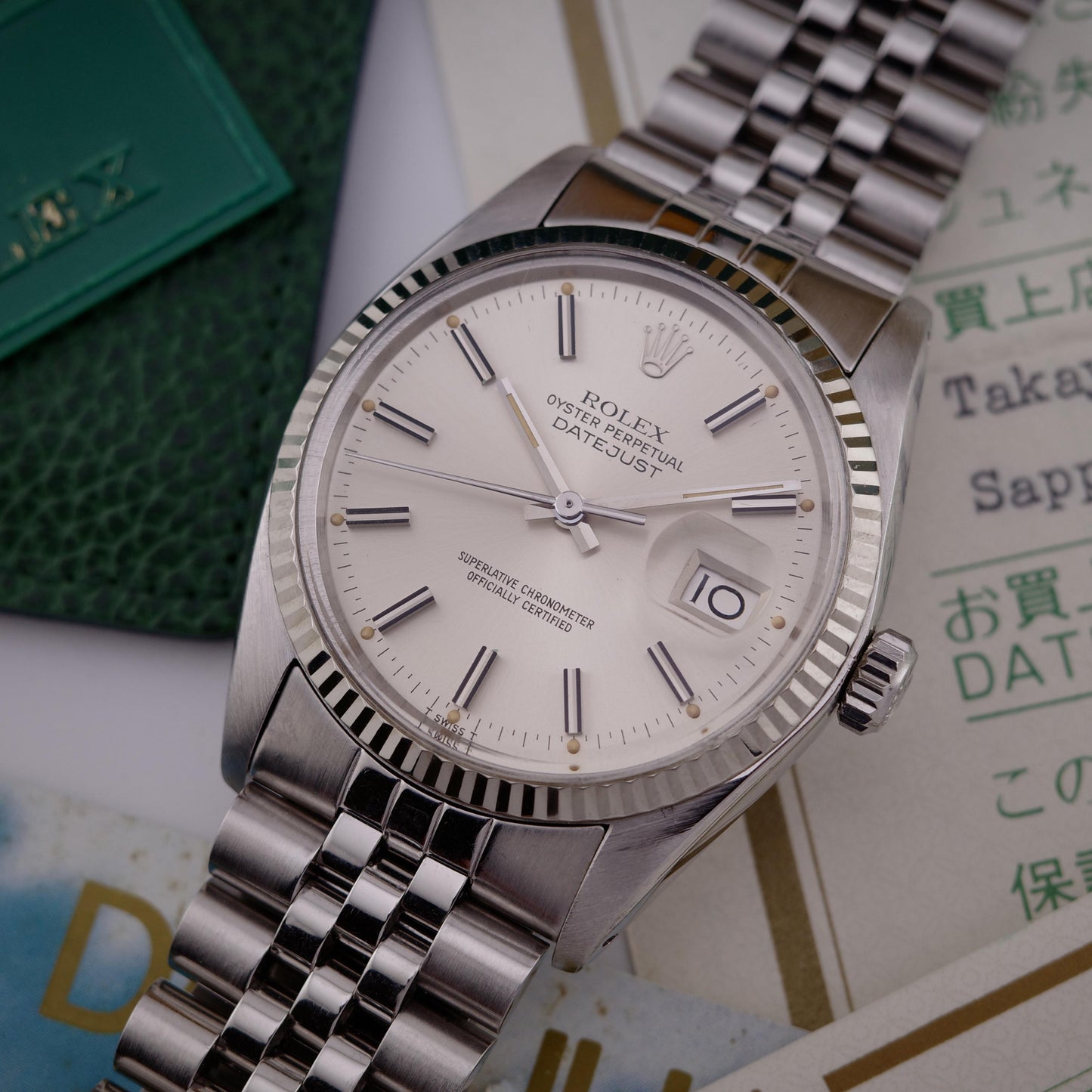 1979 Rolex Datejust 16014 "Wide Boy Pumpkin" Watch