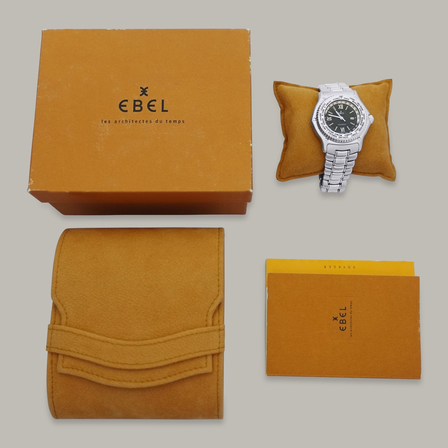 Ebel Voyager World Time Watch