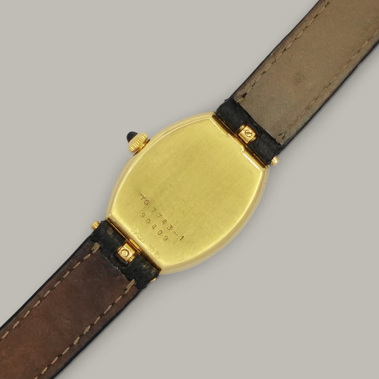 18K Cartier by Bueche Girod Baignoire Watch