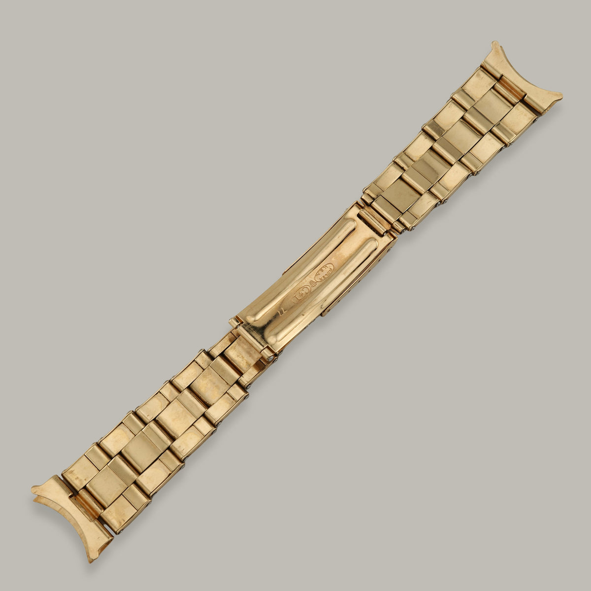 1977 14K 19MM Rolex C+I Stretch Rivet Oyster Bracelet