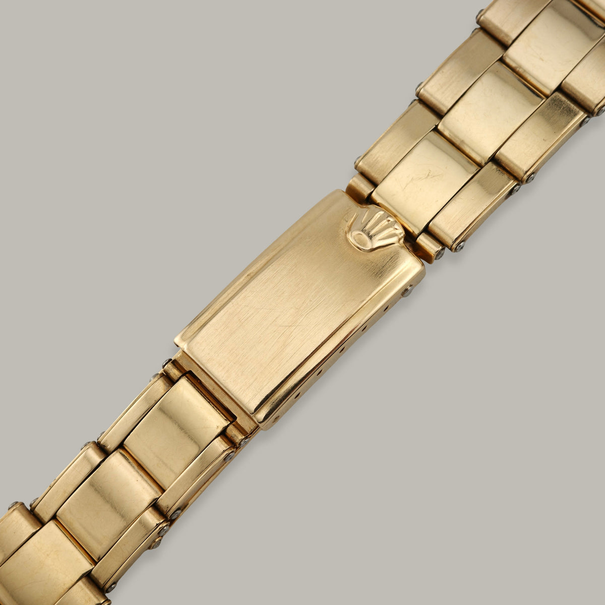 1977 14K 19MM Rolex C+I Stretch Rivet Oyster Bracelet