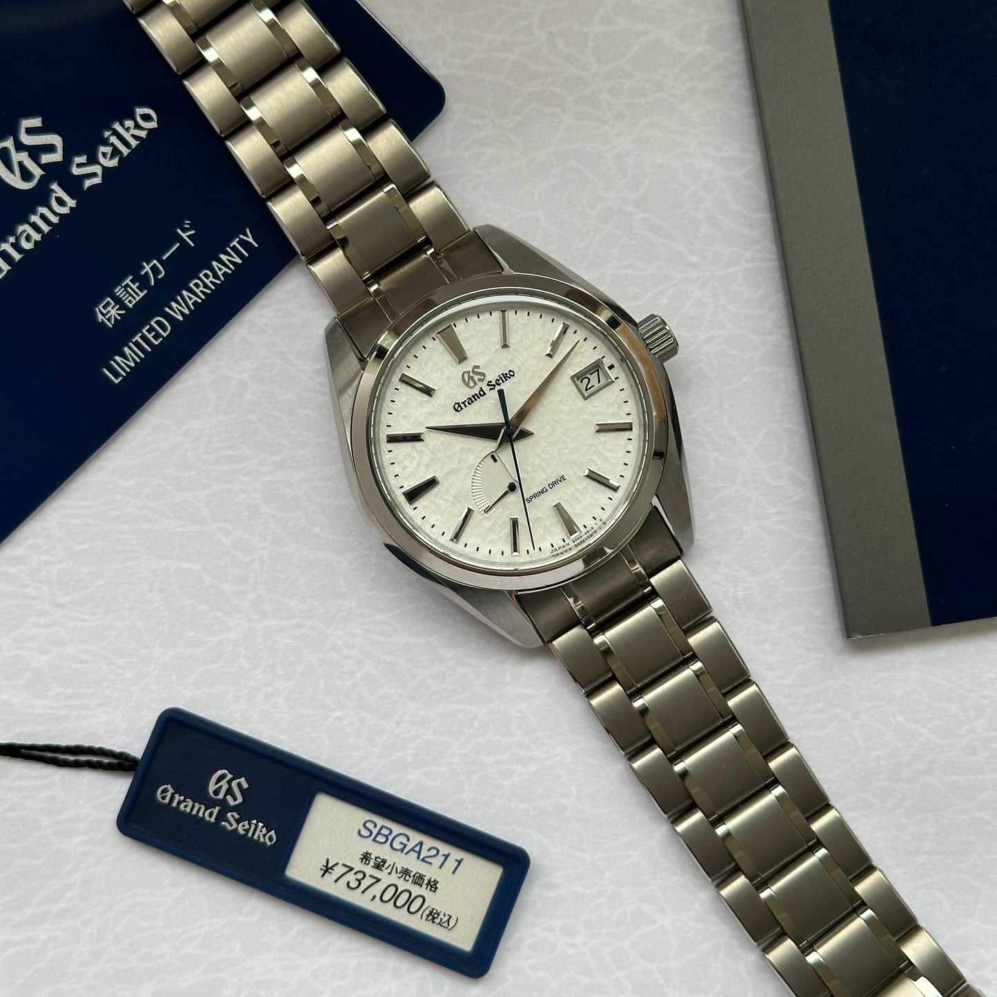 Grand Seiko SBGA211 "Snowflake" Watch