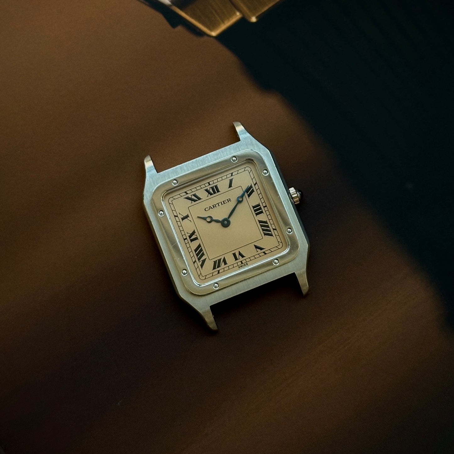 Platinum Cartier Santos Dumont Limited Edition Watch