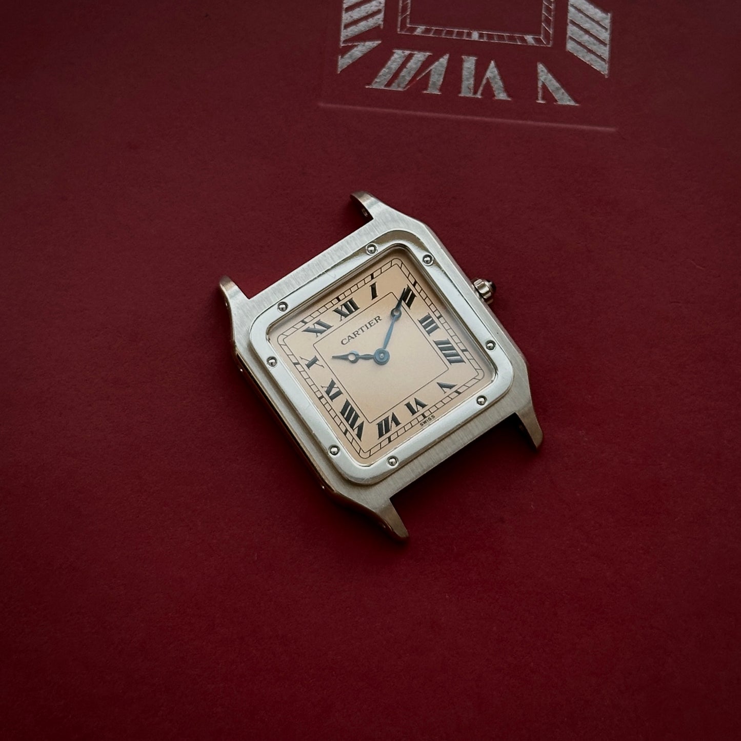 Platinum Cartier Santos Dumont Limited Edition Watch