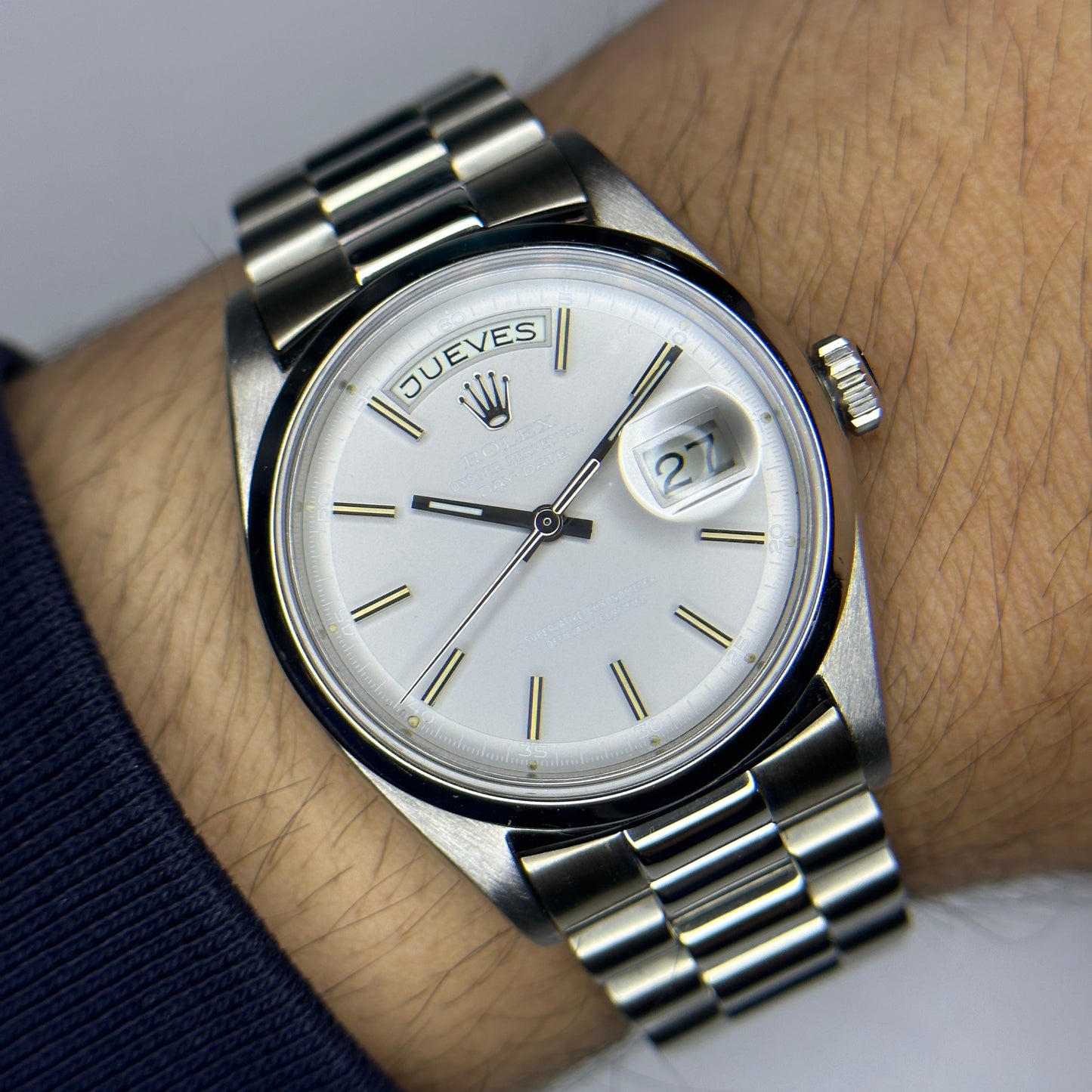 18K Rolex Day-Date "Ghost" Watch