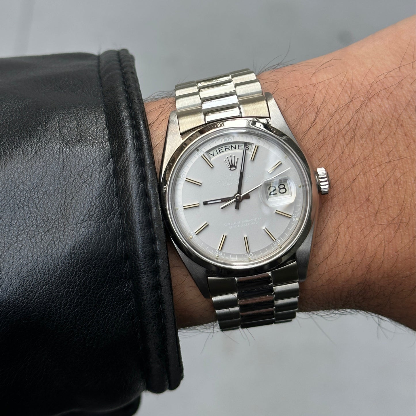 18K Rolex Day-Date "Ghost" Watch