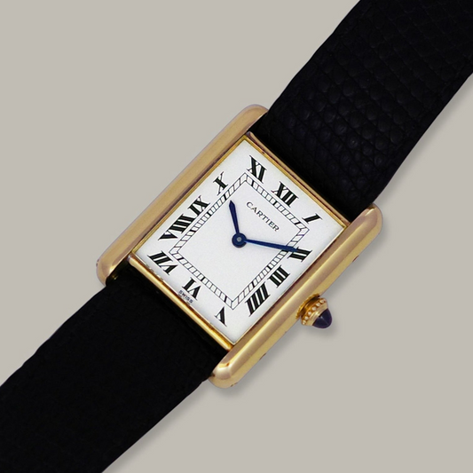 18K Cartier Tank Louis LM Watch