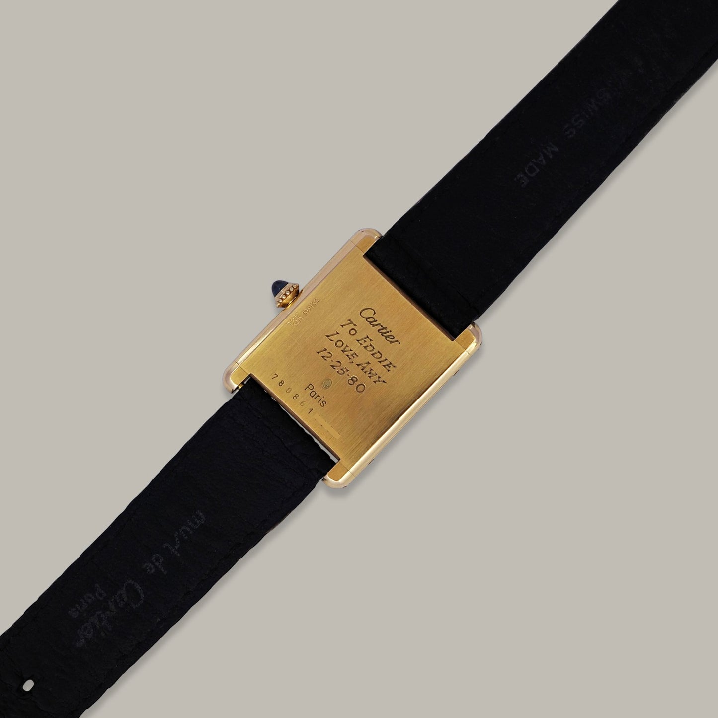 18K Cartier Tank Louis LM Watch