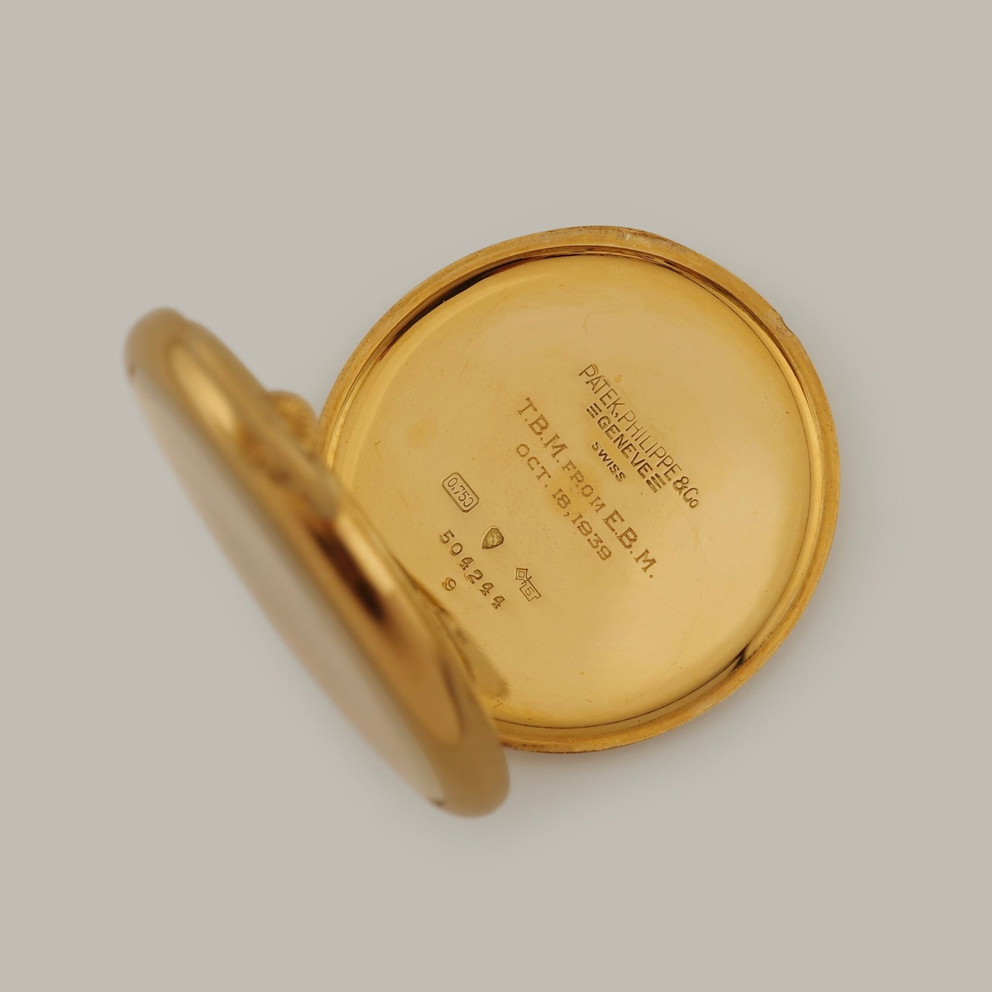 18K 1930s Patek Philippe Pocket Watch