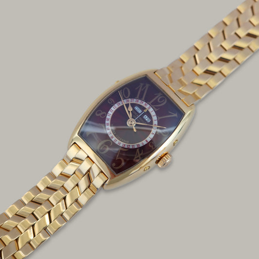 18K Franck Muller Cintree Curvex Master Calendar Watch