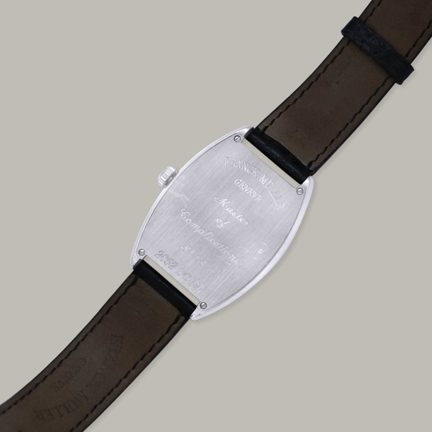 18K Franck Muller Diamond Cintrée Curvex Chronometro Watch