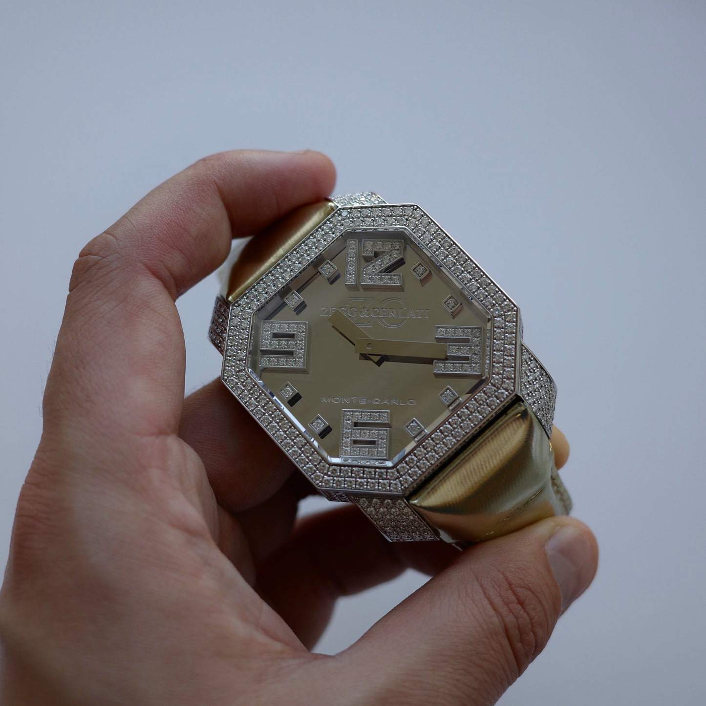 18K Zegg & Cerlati Monte Carlo Place du Casino Watch
