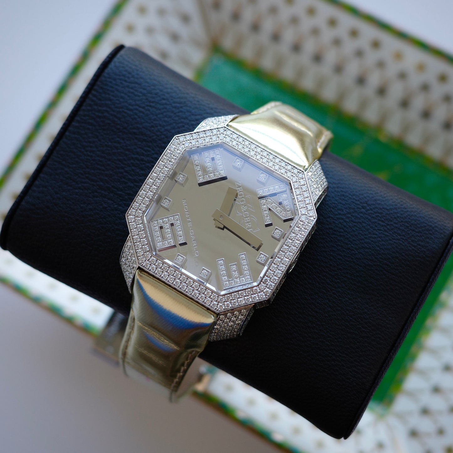 18K Zegg & Cerlati Monte Carlo Place du Casino Watch