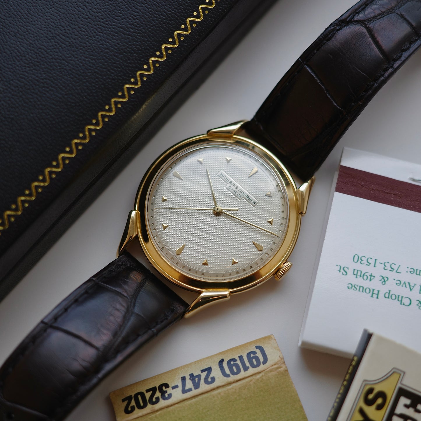 18K Vacheron Constantin Oversized Dress Watch