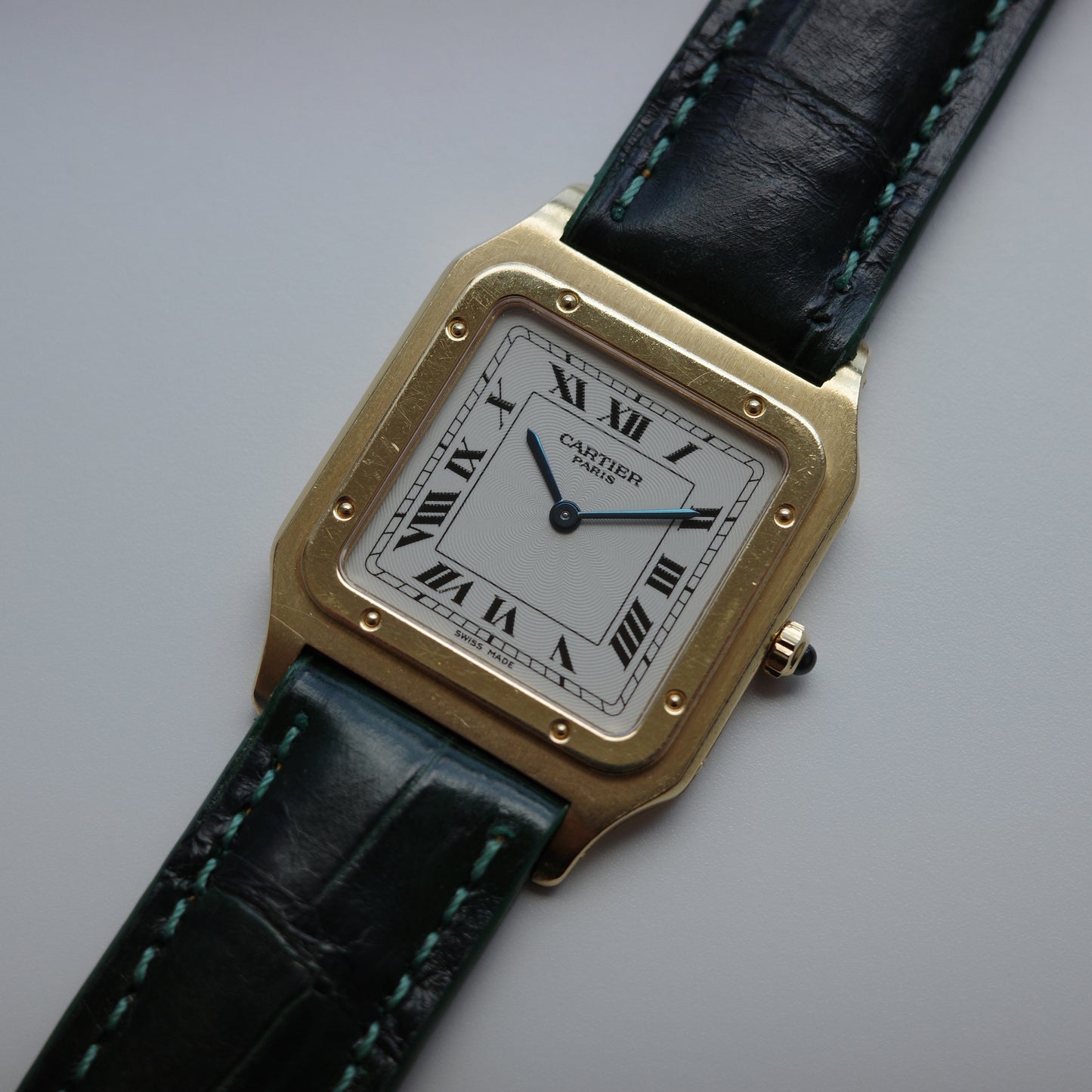 18K Cartier Santos Dumont Watch