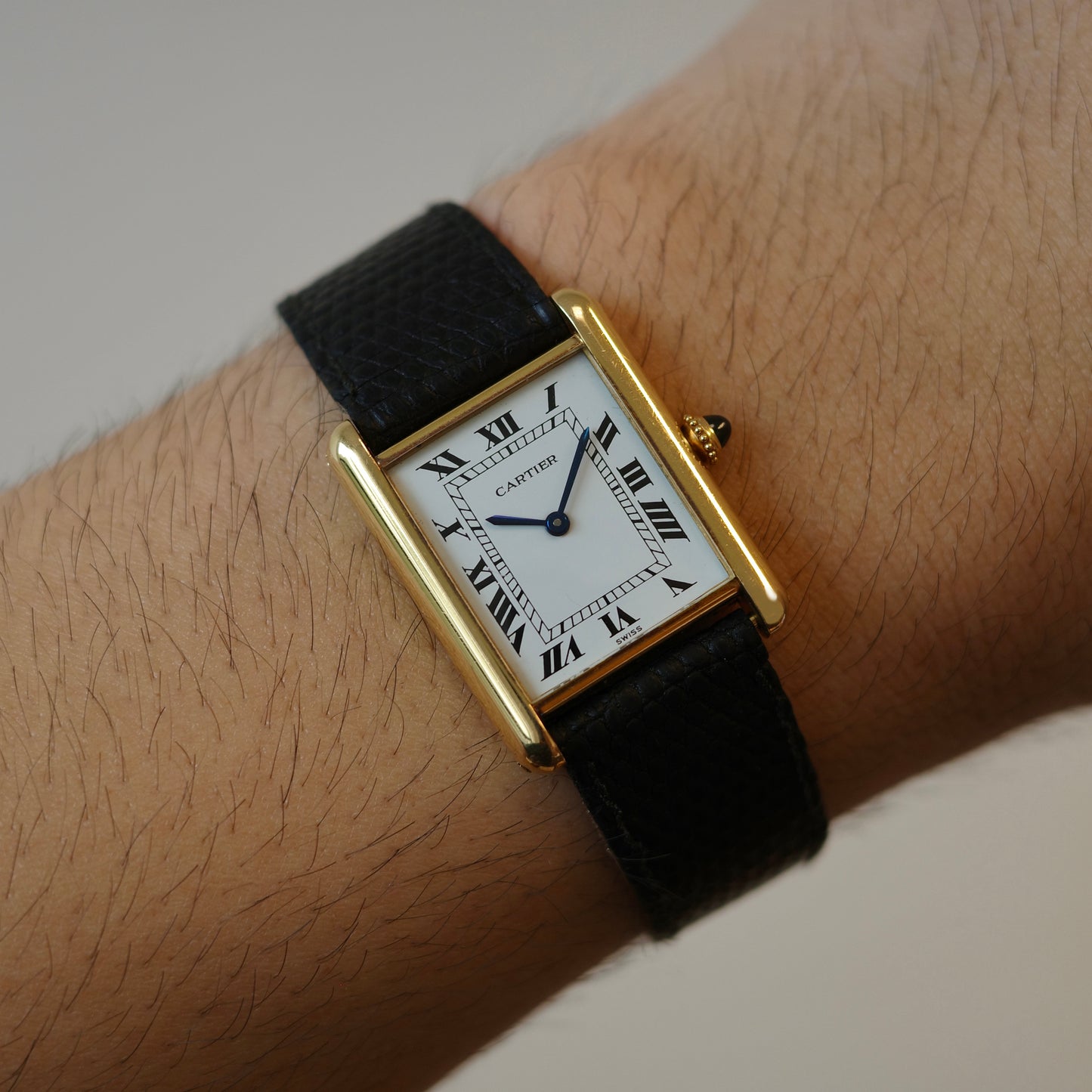 18K Cartier Tank Louis LM Watch