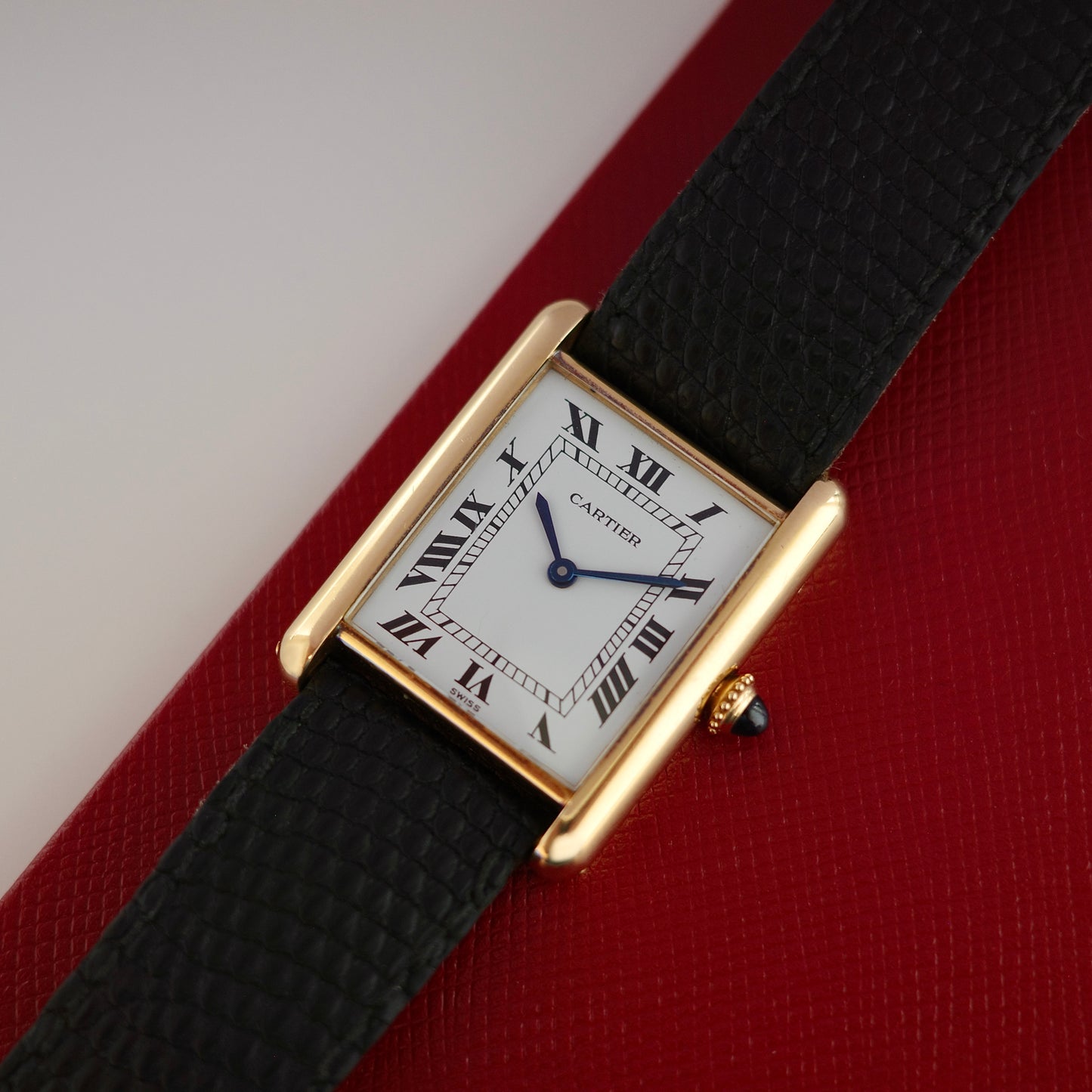 18K Cartier Tank Louis LM Watch