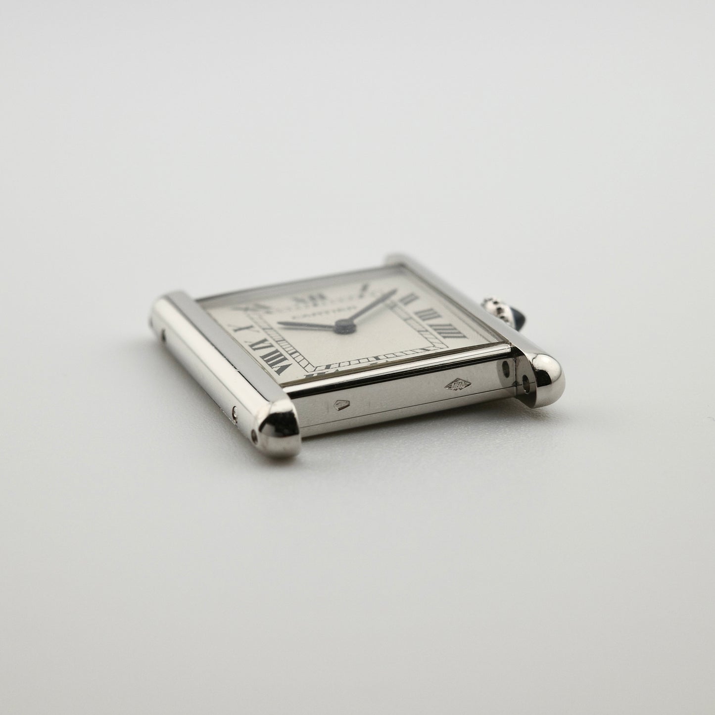 Platinum Cartier Tank Louis "Pre-CPCP" Watch