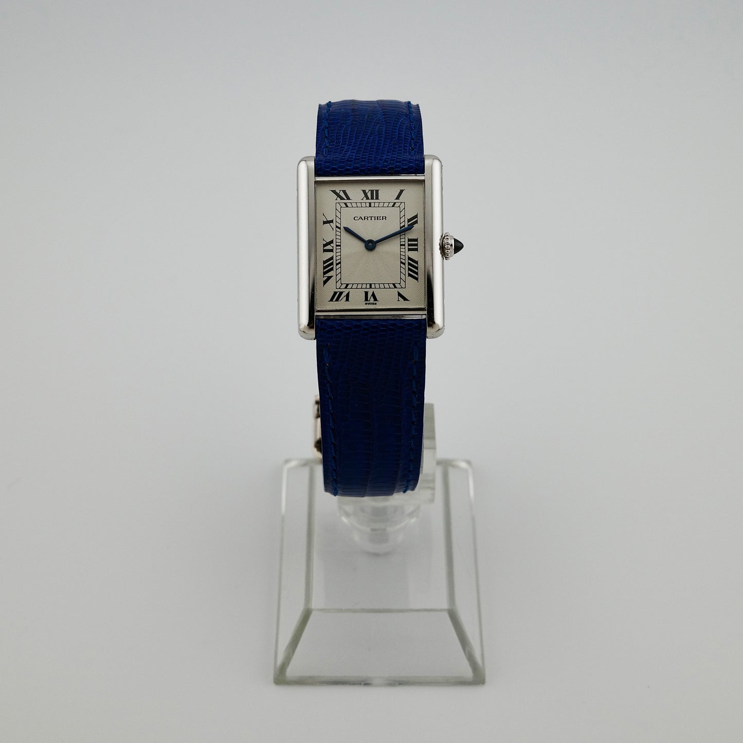 Platinum Cartier Tank Louis "Pre-CPCP" Watch
