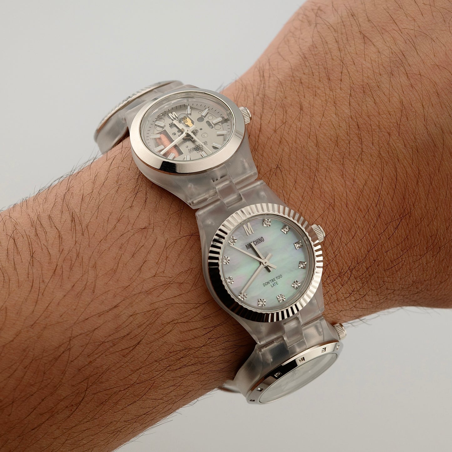 Moschino "Don't B 2 Late!" Watch