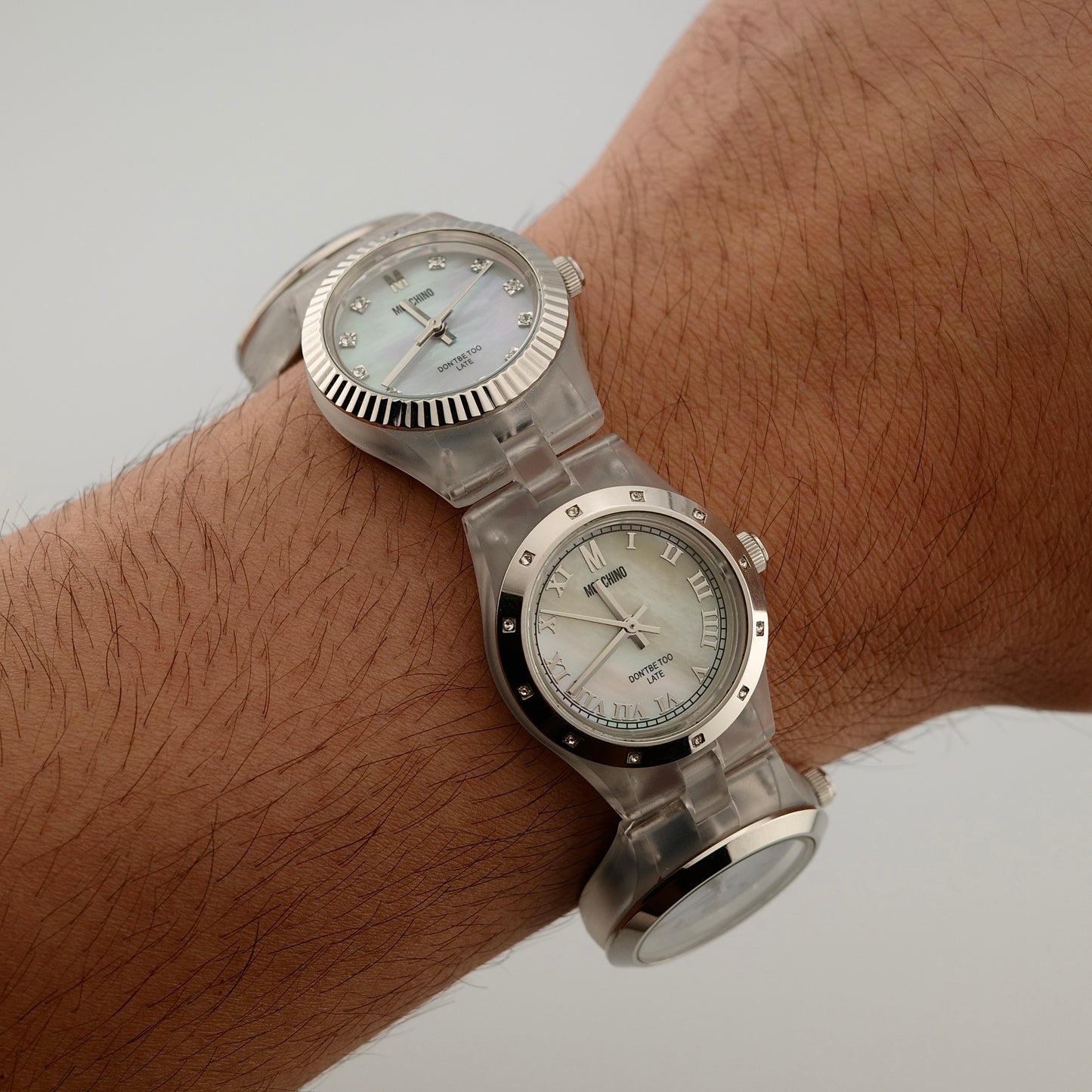 Moschino "Don't B 2 Late!" Watch