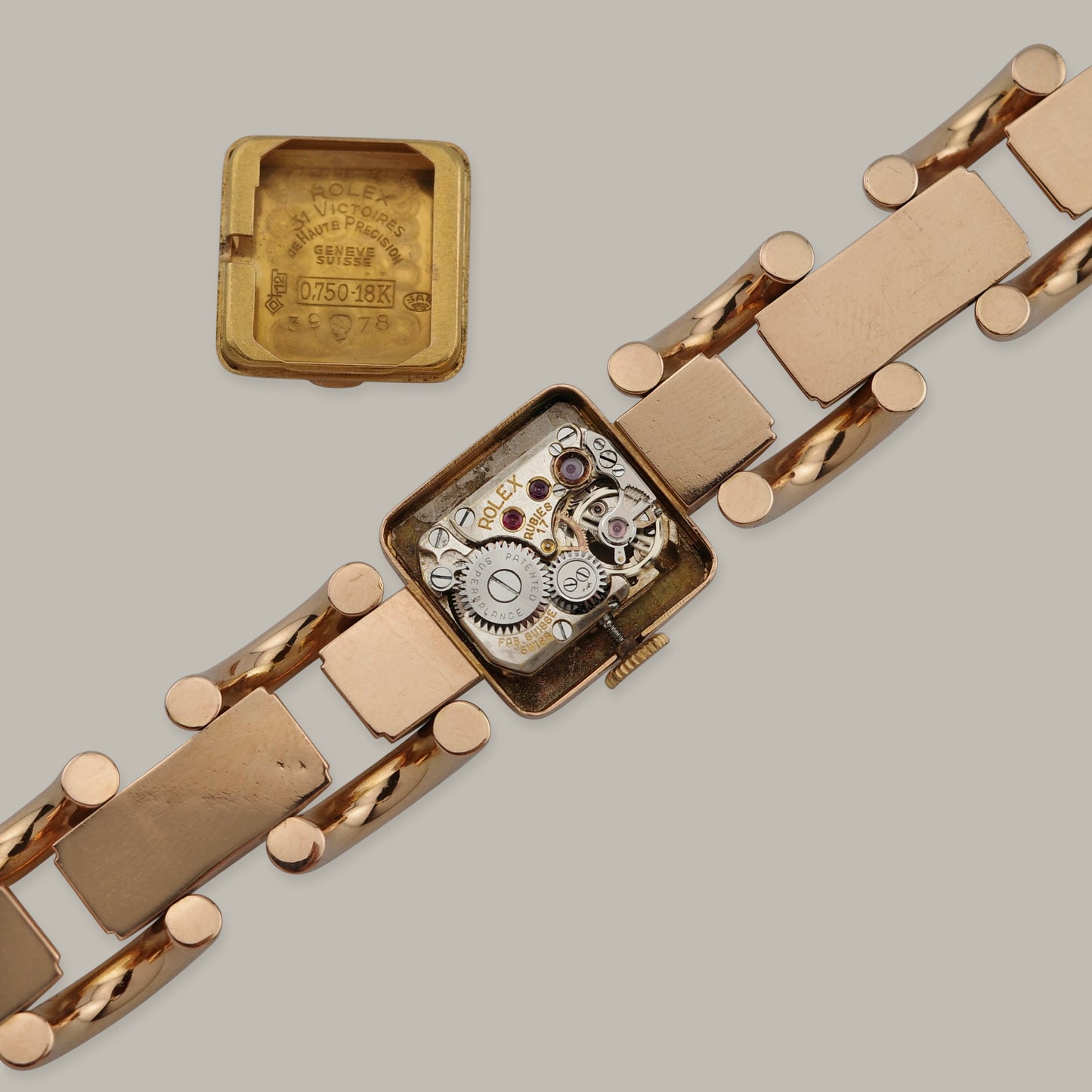 18K Rolex Ladies Cocktail Watch