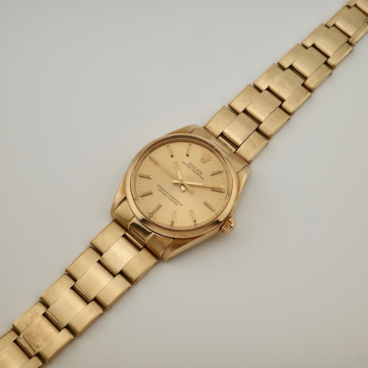 14K Rolex Oyster Perpetual Watch