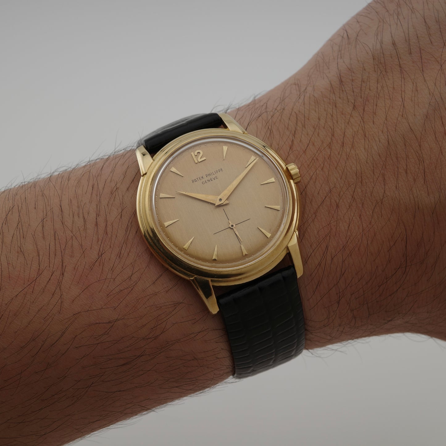 18K Patek Philippe Calatrava Disco Volante Watch