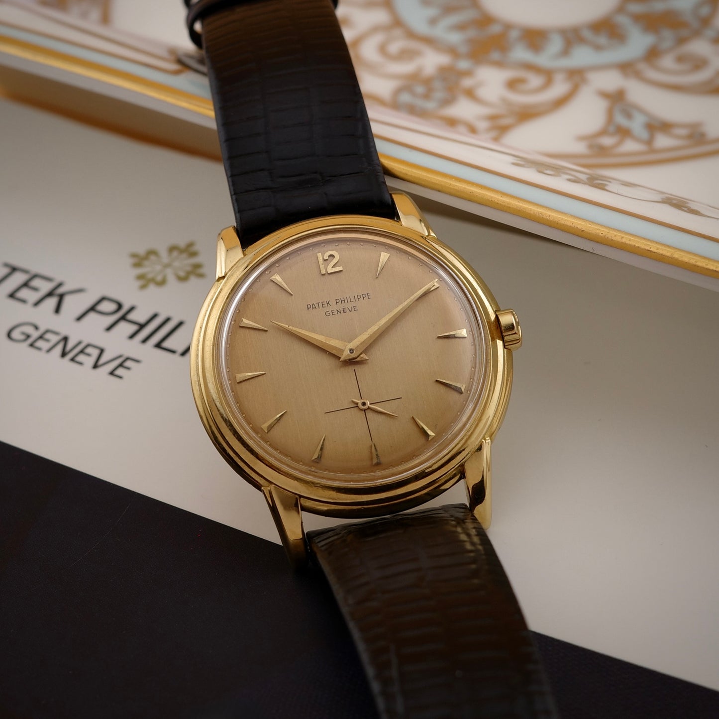 18K Patek Philippe Calatrava Disco Volante Watch