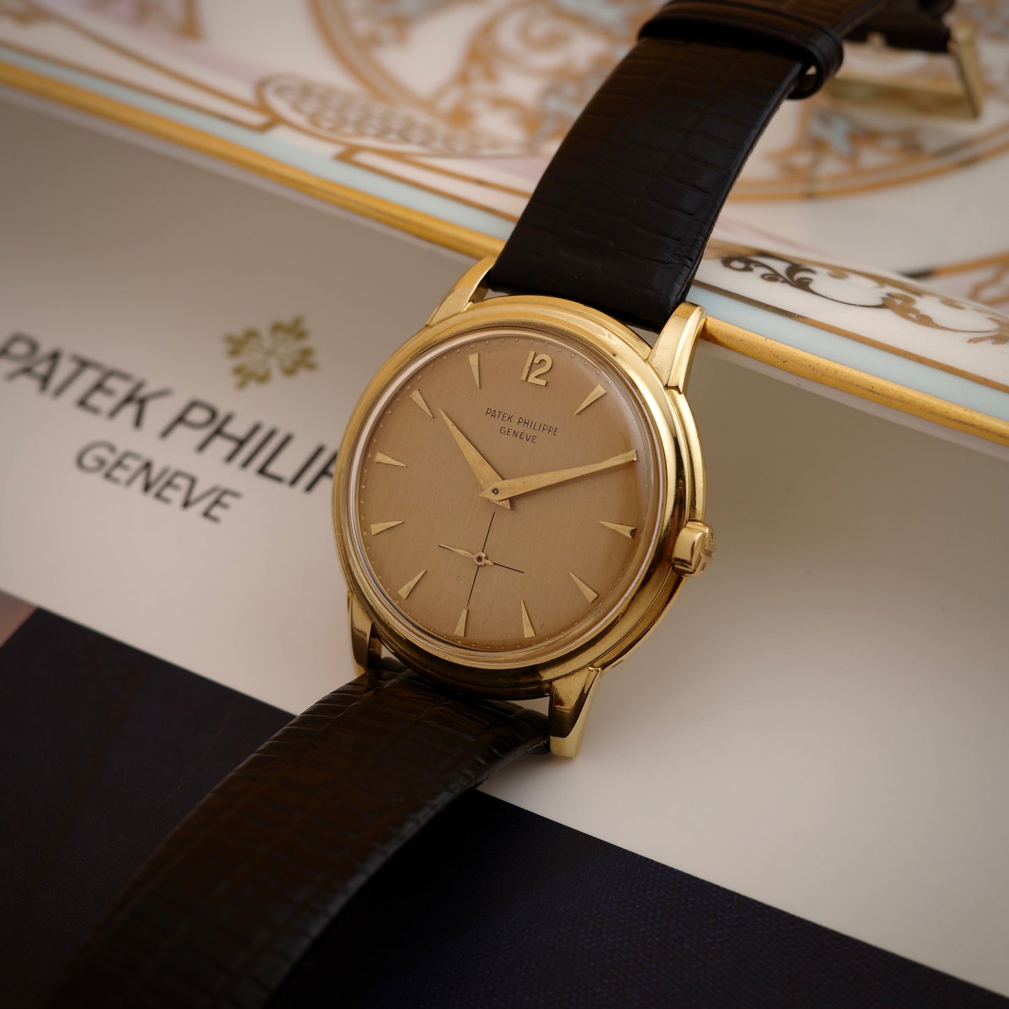 18K Patek Philippe Calatrava Disco Volante Watch