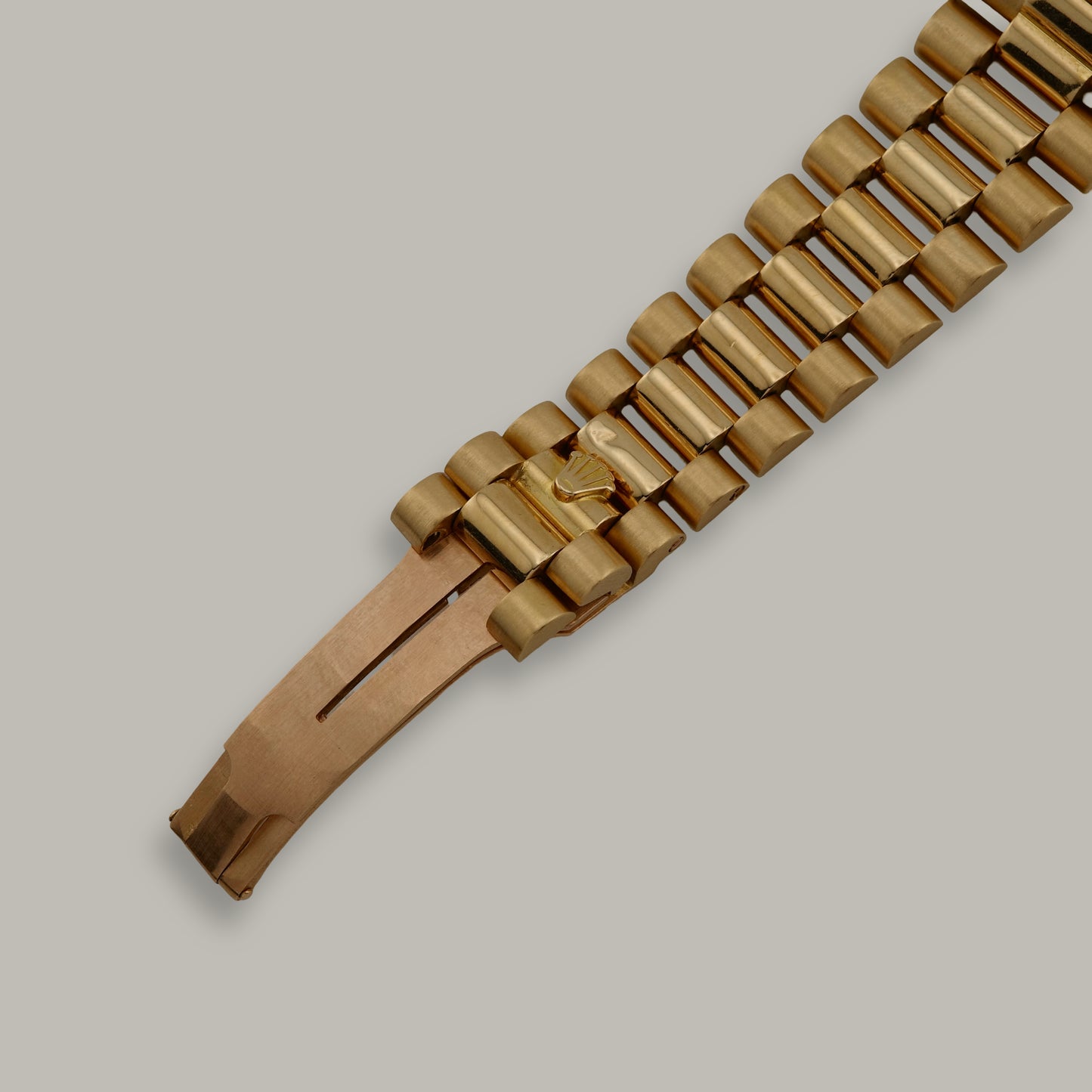 18K Rolex Day-Date "Lemon Diamond Dial" Watch