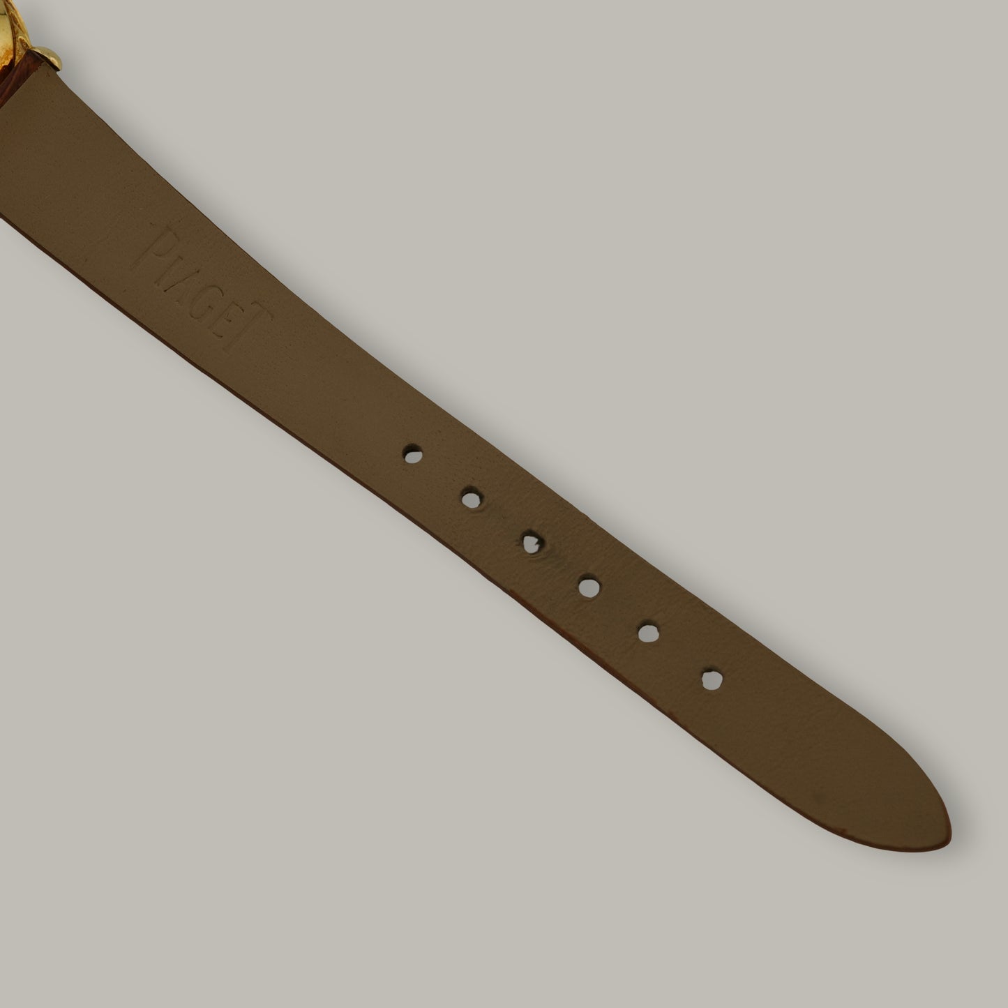 18K Piaget Oval Tiger's Eye Watch