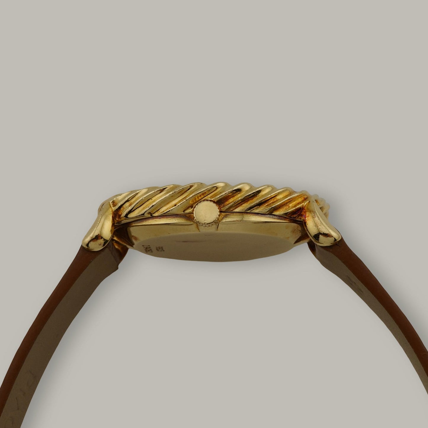 18K Piaget Oval Tiger's Eye Watch