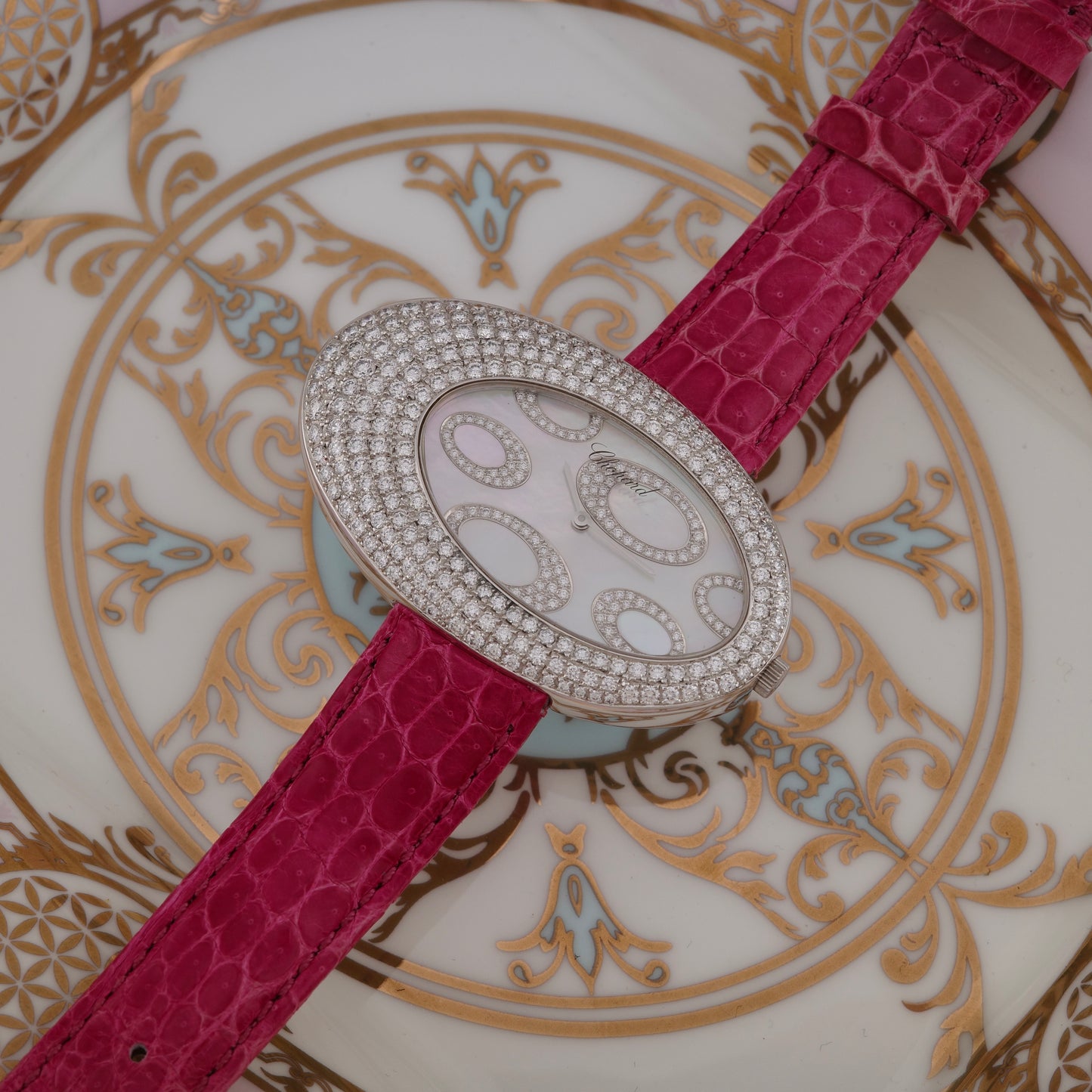 18K Chopard Classique Asymmetrical Watch