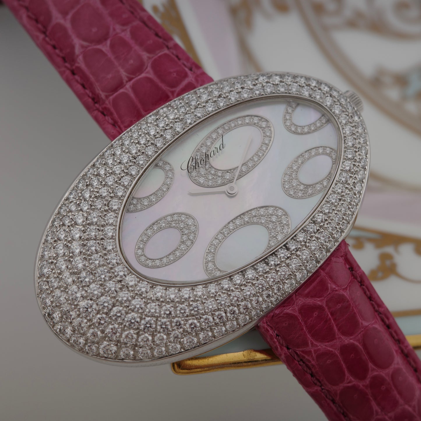 18K Chopard Classique Asymmetrical Watch