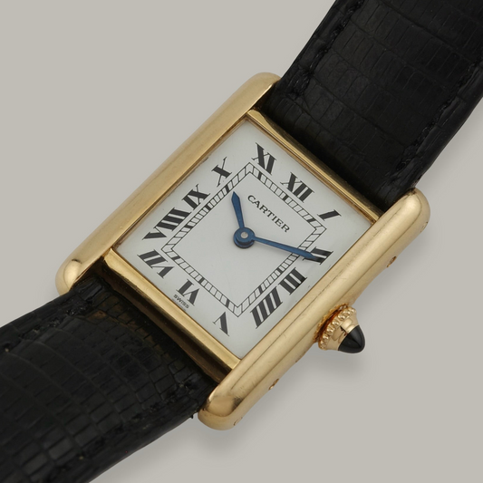 18K Cartier Tank Louis PM Watch