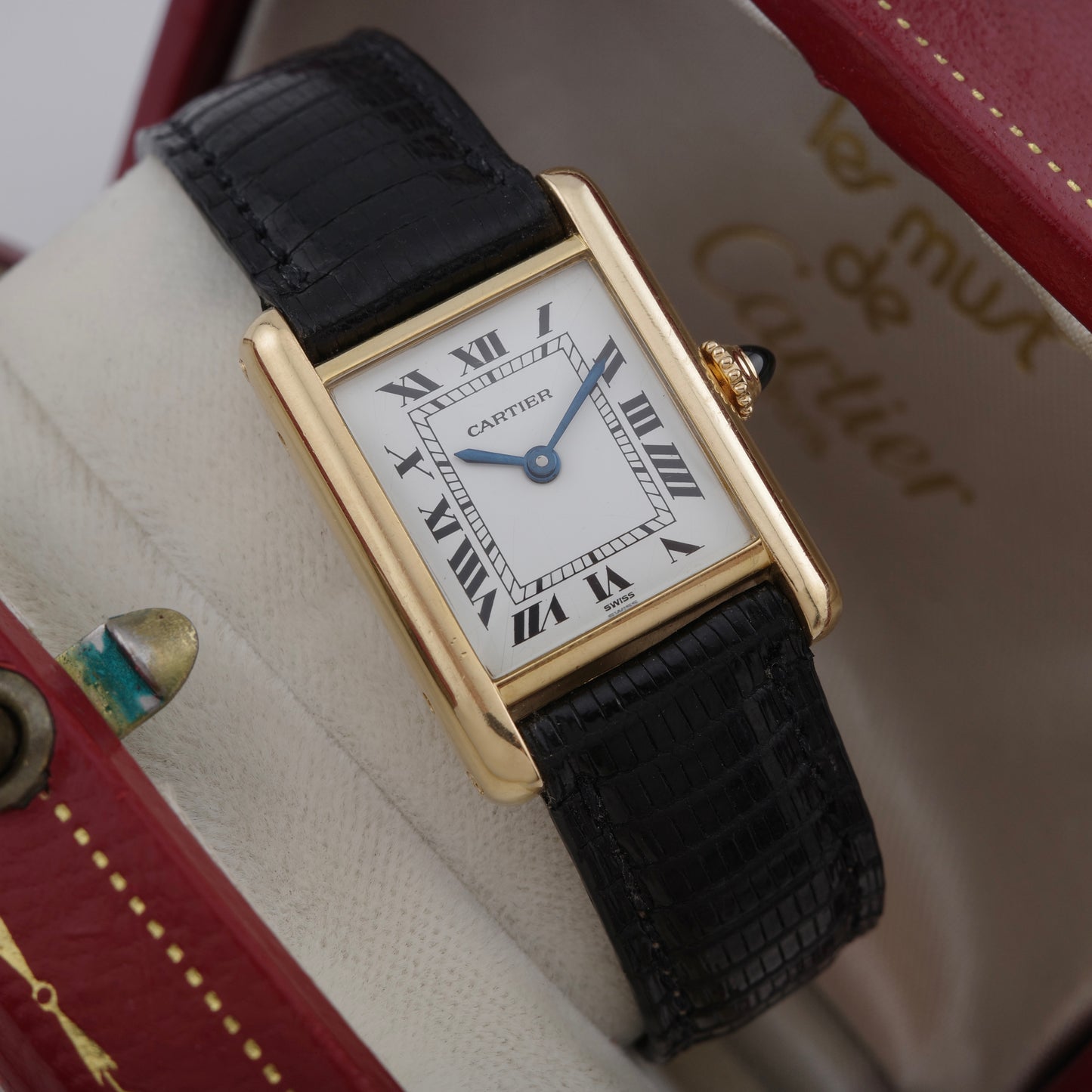 18K Cartier Tank Louis PM Watch