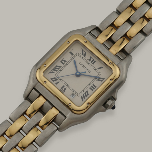 Two-Tone Cartier Panthère Medium Watch