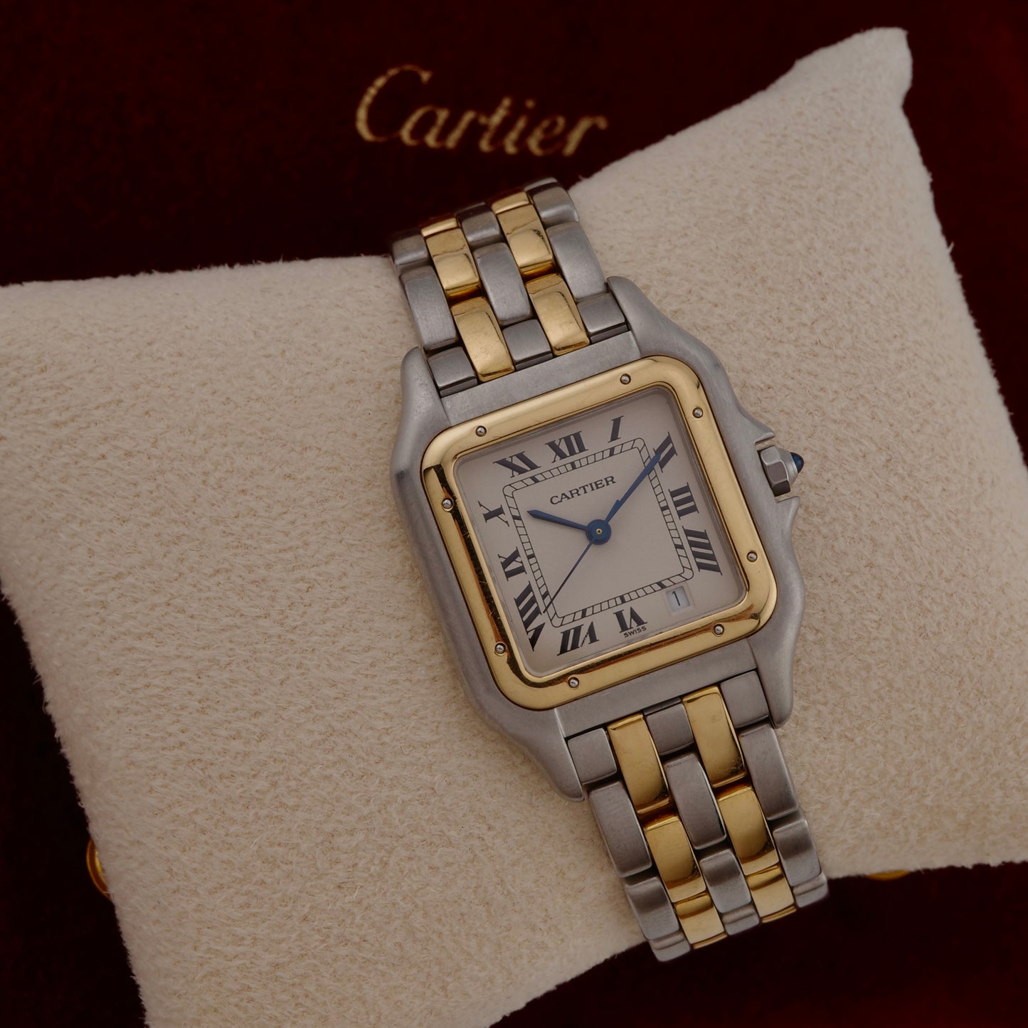 Two-Tone Cartier Panthère Medium Watch