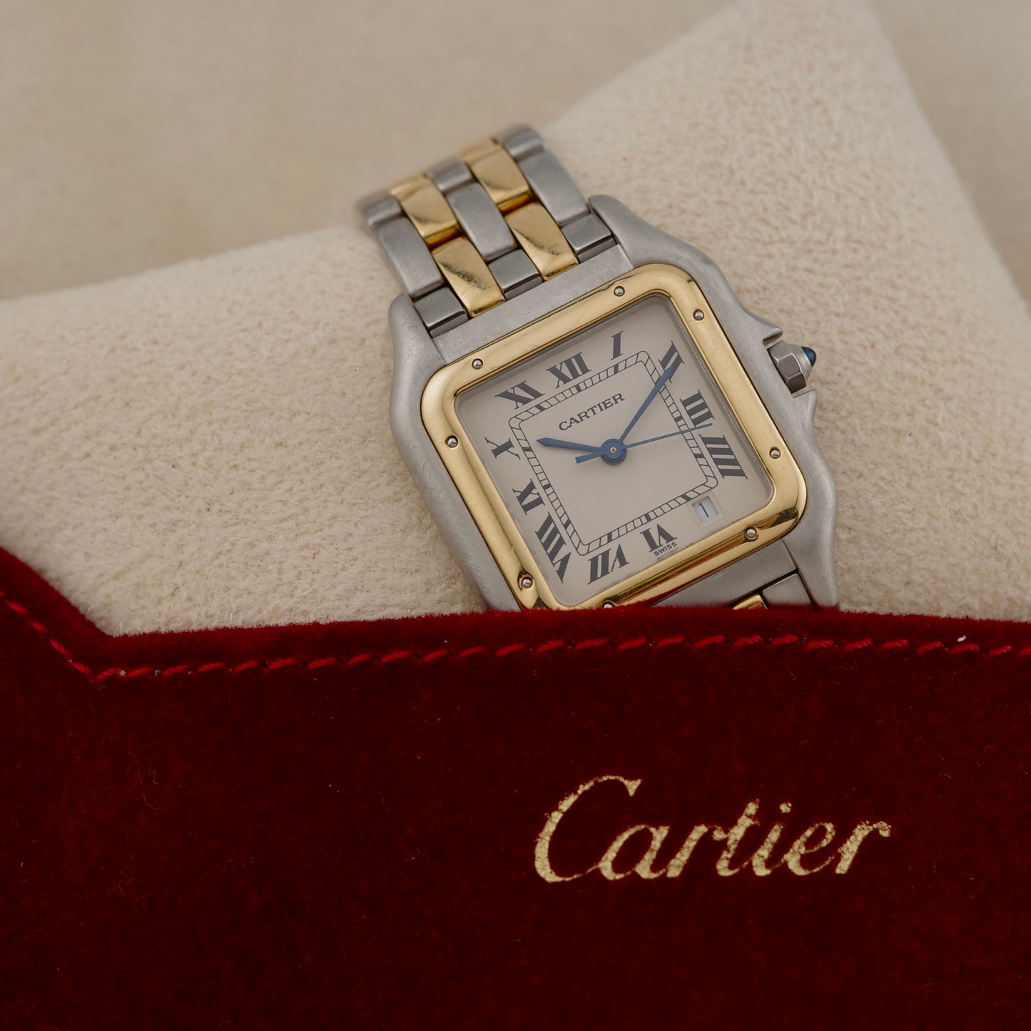 Two-Tone Cartier Panthère Medium Watch